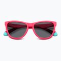 Ochelari de soare pentru copii Polaroid PLD 8056/S matte pink/grey polarized 4