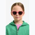 Ochelari de soare pentru copii Polaroid PLD 8056/S matte pink/grey polarized 6