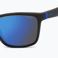 Ochelari de soare pentru copii Polaroid PLD 8057/S matte black/blue mirror polarized 5