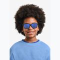 Ochelari de soare pentru copii Polaroid PLD 8057/S matte black/blue mirror polarized 6