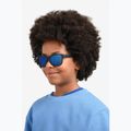 Ochelari de soare pentru copii Polaroid PLD 8057/S matte black/blue mirror polarized 7