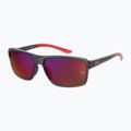 Ochelari de soare pentru bărbați Under Armour Kickoff S3 grey red/grey infrared 2
