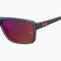 Ochelari de soare pentru bărbați Under Armour Kickoff S3 grey red/grey infrared 7