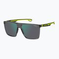 Ochelari de soare pentru bărbați Carrera 4019/S grey yellow fluo/green mirror 2