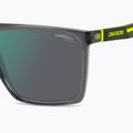 Ochelari de soare pentru bărbați Carrera 4019/S grey yellow fluo/green mirror 6