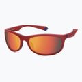 Ochelari de soare polarizați Polaroid PLD 2154/S roșu mat/roșu multistrat 2