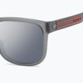 Ochelari de soare polarizați pentru bărbați Polaroid PLD 2155/S gri mat/gri argintiu oglindă 4