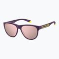 Ochelari de soare Polaroid PLD 2156/S violet/rose gold multilayer polarized 2