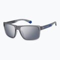 Ochelari de soare pentru bărbați Polaroid PLD 2158/S matte grey/grey silver mirror polarized 2