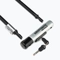 Încuietoare de bicicletă Kryptonite Kryptolok Standard U-Lock + linka Kryptoflex black/grey 3