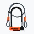 U-lock Kryptonite Evolution negru de blocare a bicicletei Mini-7in