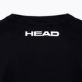 Tricou de tenis pentru copii HEAD Topspin Black & Orange 816062 4