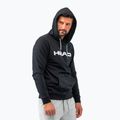 Tricou de tenis pentru bărbați HEAD Club Byron Hoodie negru 811449BK