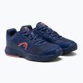 Pantofi de tenis pentru femei HEAD Revolt Court albastru marin 274402 4