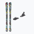 Schiuri de coborâre pentru copii + legături HEAD  Monster Easy JRS + Jrs 7.5 GW CA white/black