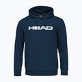 Hanorac de tenis pentru bărbați HEAD Club Byron Hoodie albastru marin 811449NV