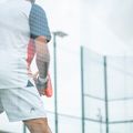 Pantaloni scurți de tenis pentru bărbați HEAD Performance alb 811423WH 7