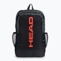 Rucsac de tenis HEAD Base 17 l negru-portocaliu 261333