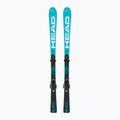 Schi alpin pentru copii HEAD WC e.Race Team SW JRS + Jrs 7.5 negru/albastru