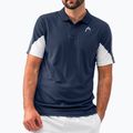Tricou de tenis pentru bărbați HEAD Club 22 Tech Polo negru 811421