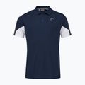 Tricou de tenis pentru bărbați HEAD Club 22 Tech Polo negru 811421 3