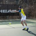 Pantaloni scurți de tenis pentru bărbați HEAD Power alb 811461 5