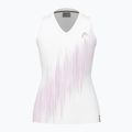 Tank top de tenis pentru femei HEAD Performance vivid pink/print perf 7