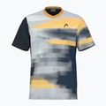 Tricou de tenis pentru bărbați HEAD Topspin navy/print vision m