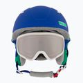 Cască de schi pentru copii  HEAD Mojo Set + Gogle Jr blue/green/silver red 2