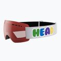 Ochleari de schi pentru copii HEAD Solar red/red