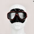 Mască de înot TUSA Ceos Mask, roșu, M-212 6
