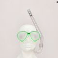 Cressi Perla + Minigringo set snorkel pentru copii mască + snorkel verde DM101267 7