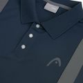 Tricou de tenis polo pentru bărbați HEAD Club 25 Tech Polo navy 9