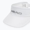 Vizieră de tenis HEAD Pro Player Visor white 3