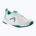 Încălțăminte de tenis pentru copii HEAD Sprint Court 4.0 white/ turquise 8