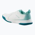 Încălțăminte de tenis pentru copii HEAD Sprint Court 4.0 white/ turquise 9
