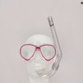 Cressi Perla Baby Snorkel Set Mască + Snorkel roz DM101240 5