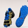 Pantofi de trail Salomon Speedcross 5 GTX verde-albastru pentru bărbați L41612400 11