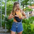 Borsetă de umăr  Ticket To The Moon Upcycled Sling black 12