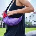 Borsetă de umăr Ticket To The Moon Upcycled Sling purple/burgundy 3