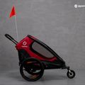 Hamax Outback Remorcă pentru biciclete cu un scaun negru/roșu 400065_HAM 10