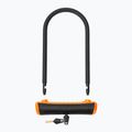 Lacăt de bicicletă OnGuard Neon 8154OR U-Lock black/orange 2