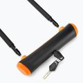 Lacăt de bicicletă OnGuard Neon 8154OR U-Lock black/orange 3