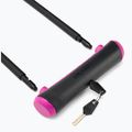 Lacăt de bicicletă OnGuard Neon 8154PN U-Lock black/pink 3
