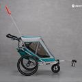 Qeridoo Speedkid2 remorcă dublă pentru biciclete albastru Q-SK2-21-P 14