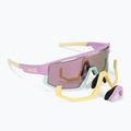 Ochelari de soare Bliz Fusion matt pastel purple yellow logo/brown pink multi