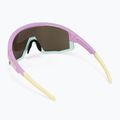 Ochelari de ciclism Bliz Fusion S3 matt pastel violet-galben logo / maro roz multi 52305-34 3