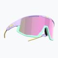 Ochelari de soare Bliz Fusion matt pastel purple yellow logo/brown pink multi 6