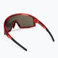 Ochelari de ciclism Bliz Fusion S3 transparent roșu / maro roșu roșu multi 52305-44 3