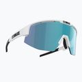 Ochelari de ciclism Bliz Matrix Nano Optics Photochromic S1-S3 mat alb / maro albastru multi 52304-03P 5